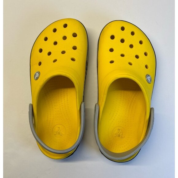 Crocs I Love NY‎ Taxi (size 6 men’s/ 8 women’s) yellow crocs - Picture 3 of 8